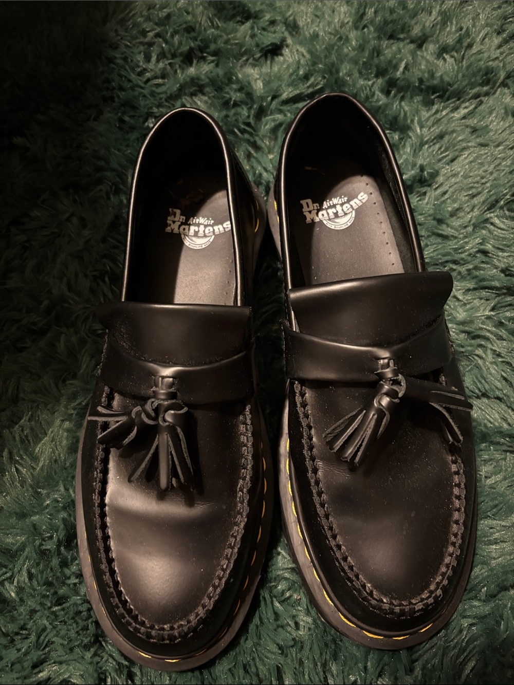 Dr. Martens Black Loafers NEW 9 10 - Picture 2 of 5